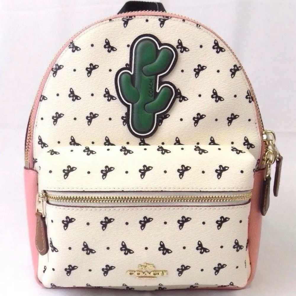 coach cactus backpack